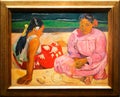 Girls from Tahiti painting - Paul Gauguin